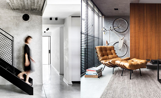 La renovación del estilo minimalismo  industrial : STANZA